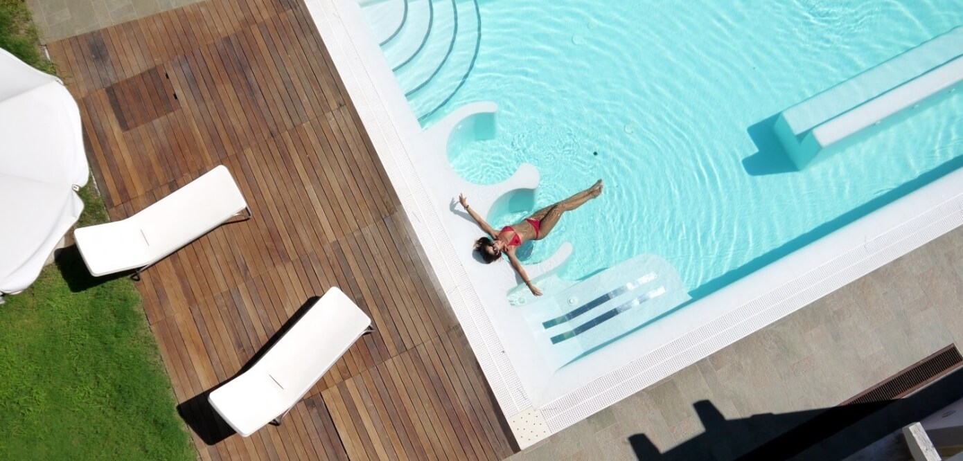 Piscina dell'Hotel Free Beach Club di Costa Rei