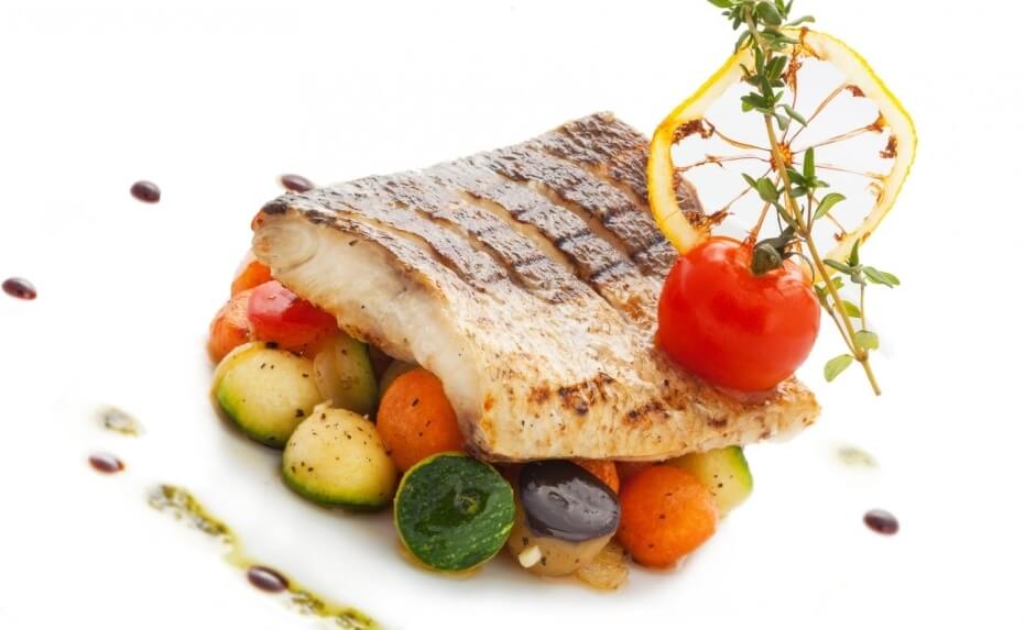 Pietanze tipiche al Ristorante dell'Hotel Free Beach